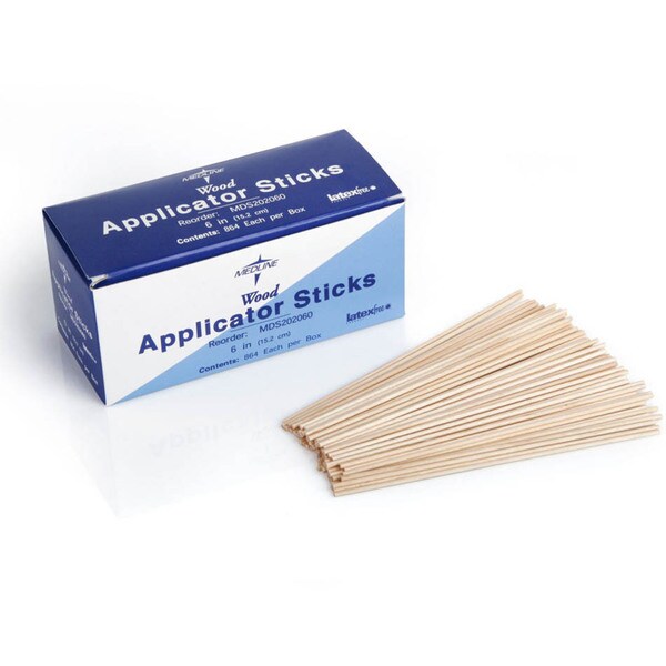 Wooden Applicator Sticks (Case of 864) 10781665