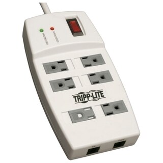 Tripp Lite Protect It! TLP66NET 6-Outlets Surge Suppressor