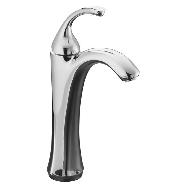 Kohler K-10217-4-CP Polished Chrome Tall Single-Control Lavatory ...