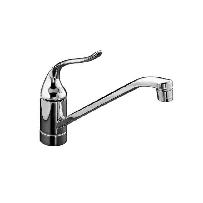 Single-Control Kitchen Sink Faucet With 8-1/2