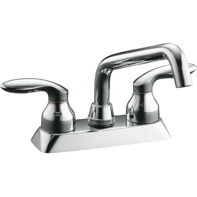 Kohler K-15270-4-CP Polished Chrome Coralais Laundry Sink Faucet With ...