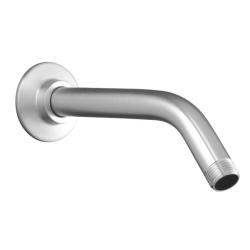 Kohler K-7397-G Brushed Chrome Showerarm And Flange, 7-1/2" Long-Image