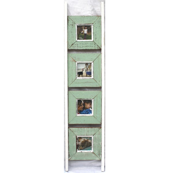 Recycled Wood 4-picture Ladder Frame (Thailand) - 13362652 ...