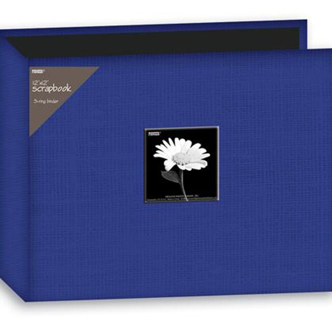 Pioneer 12x12inch Cobalt Blue 3Ring Memory Book Binder (20 Bonus