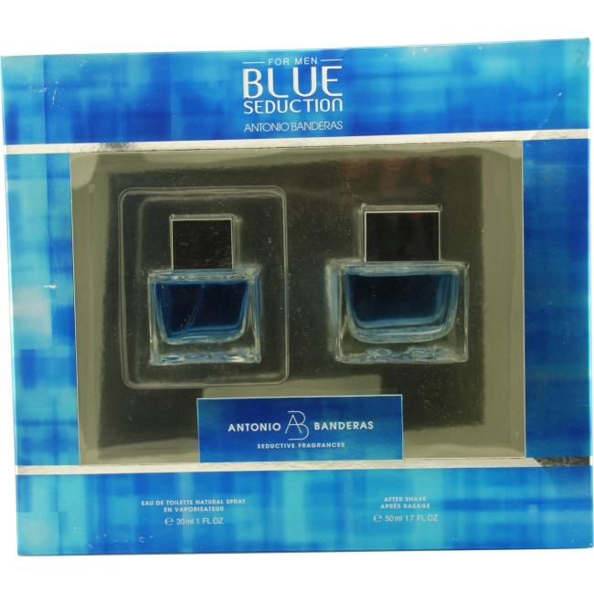 Antonio Banderas Blue Seduction Mens 2 piece Fragrance Set
