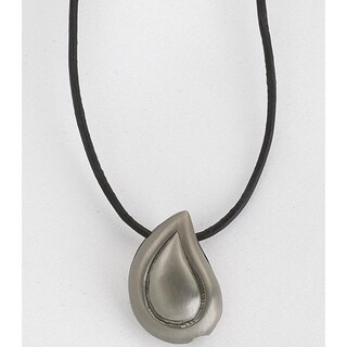 Star Legacy Pewter Teardrop Remeberance Necklace