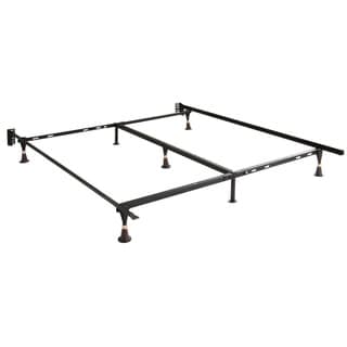 Best Shopping Twin/ Full/ Queen Glide-leg Steel Bed Frame