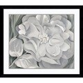 Georgia O'Keeffe 'The White Calico Flower, 1931' Framed Art Print