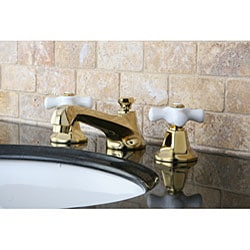 Metropolitan Polished Brass Widespread Bathroom Faucet