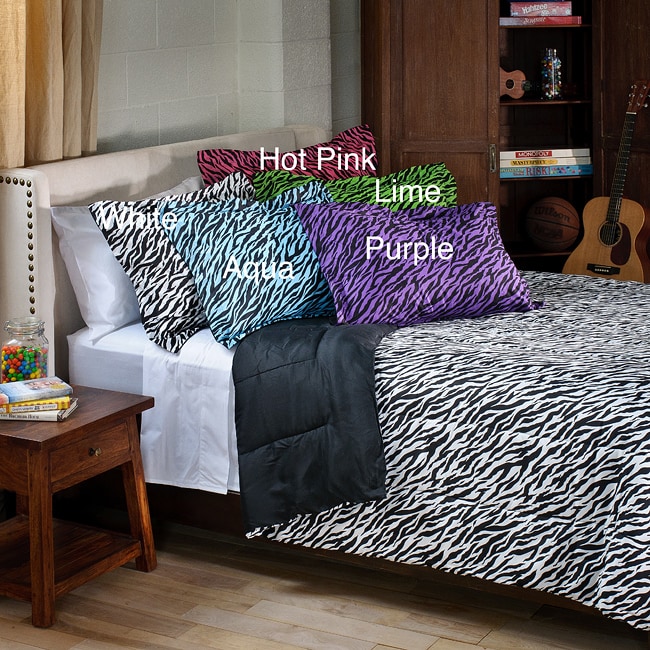 -Twin-size-Mini-Comforter-Set-Zebra-2piece-Twinsize-Mini-Comforter ...