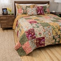 Greenland Home Fashions Antique Chic Full/ Queen-size 3-piece Quilt Set