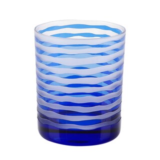 Vienna Blue Rocks Glasses (Set of 4)