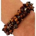 Isabela Mocha Mood Bead and Crystal Bracelet (Guatemala)