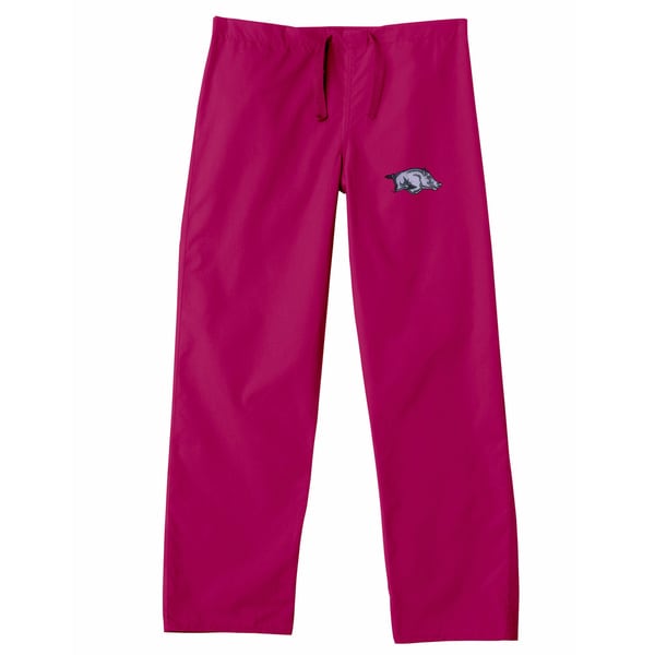 Gelscrub Unisex Red Arkansas Razorbacks Scrub Pants