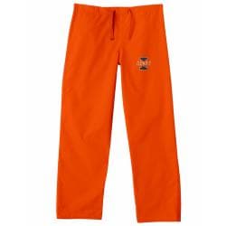 Gelscrub Unisex Orange Illinois Illini Scrub Pants