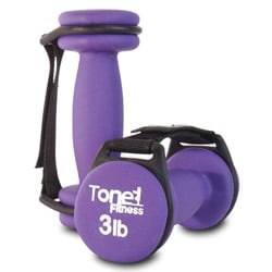 Tone Fitness Pair of 3-pound Walking Dumbbells-Image