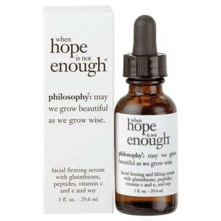 Philosophy: When Hope is not Enough Serum