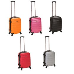 Rockland Melbourne 20-inch Carry On Spinner Upright Suitcase