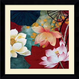 Hong Mi Lim 'Lotus Dream I' Framed Art Print