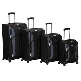 Rockland Polo Equipment 4-piece Luggage Set