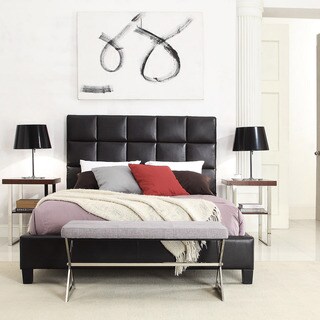 Sarajevo Dark Brown Tufted Upholstered