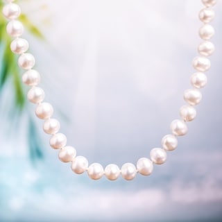 M by Miadora White 6.5-7mm Cultured Freshwater Pearl Necklace (16-18 inch)