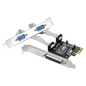 SIIG Cyber JJ-P21211-S1 3-port PCI Express Serial/Parallel Combo Adap