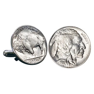 American Coin Treasures Buffalo Nickel Cuff Links