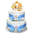 Alder Creek Boy's Burt's Bees Diaper Cake