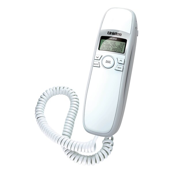 Uniden Slimline 1260 Standard Phone - White