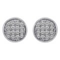 Sterling Silver 1/10ct or 1/5ct TDW Diamond Earrings