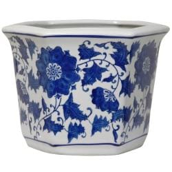 Great Prices Porcelain Blue and White Flower Pot (China)