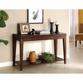 Maxfield Dark Cherry Console Table