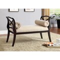 Bella Elegance Espresso Sette Bench