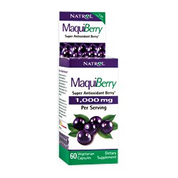 MaquiBerry 1000mg Super Antioxidant Capsules (60 count)-Image