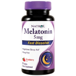 Natrol Melatonin 5mg Orally Dissolving Tablet (90 Tablets)-Image