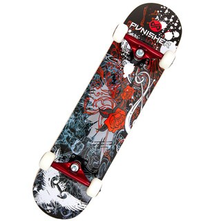 Click to Enlarge for Punisher Rose 31-inch Skateboard Punisher Rose 31-inch Skateboard-Image