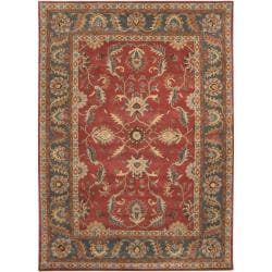 @@@ >  Hand-tufted Coliseum Rust Red Wool Rug (12' x 15')