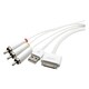 Accell L123B-006J Composite A/V with USB Sync/Charge Cable Adapter