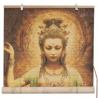 Bamboo 'Kwan Yin' Window Blinds (72 in. x 72 in.) (China)