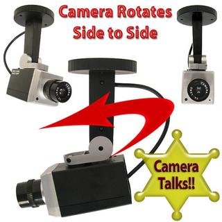 Simulation Security Camera with Talking Warnings