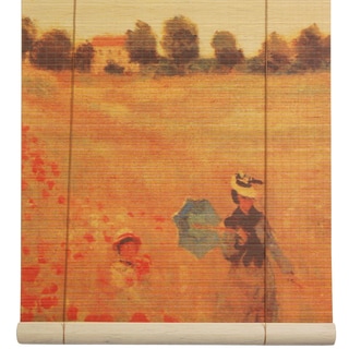 Bamboo 'Poppies' Window Blinds (24-in x 72-in) (China)