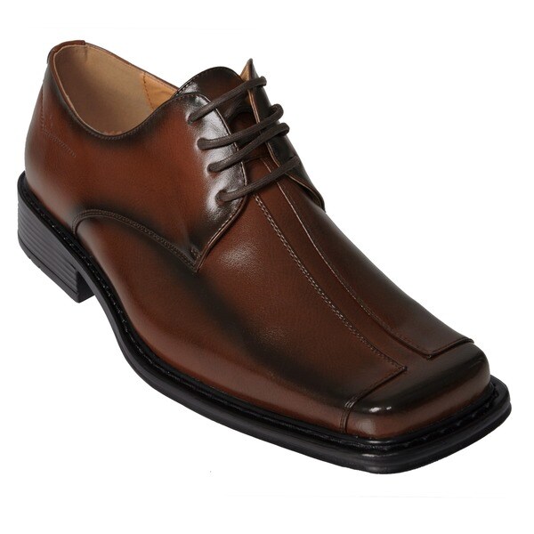 Boston Traveler Men's Classic Square Oxfords