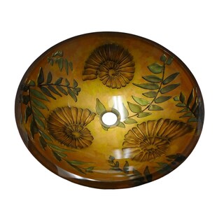 Ziven Modern Tempered Glass Vessel Bathroom Sink