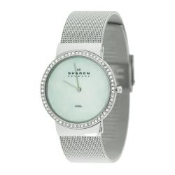 Skagen Women's Mother of Pearl Dial Stainless Steel Watch