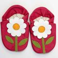 Baby Pie Hot Pink Flower Leather Girl's Shoes