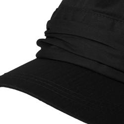 Adi Designs Women's Pleated Military Hat