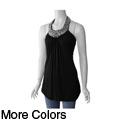 B Sharp Juniors Beaded Halter Top