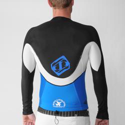 Jet Pilot Men's F18 Flight Lycra Wet Suit Top
