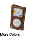 iPod Video Protective Faux Leather and Fabric Case